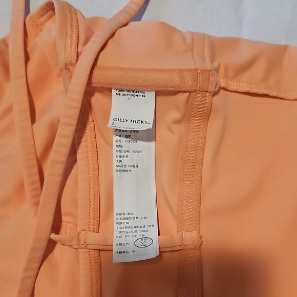 Gilly Hicks Peachy Bustier Shoulder Tie Top - Picture 4 of 5